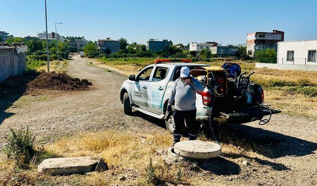 Batman’da ilaçlama ve larva mücadelesi sürüyor