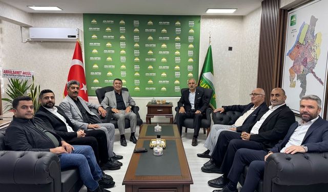 Başkan Doğru'ya Bir Hayırlı Olsun Ziyareti de DEVA Partisinden