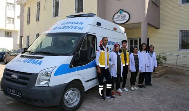 Batman Belediyesi 440 Kişiye Ambulans Hizmeti Sundu