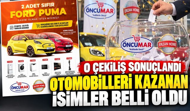 Batman’da O Çekiliş Sonuçlandı! Otomobilleri Kazanan İsimler Belli Oldu