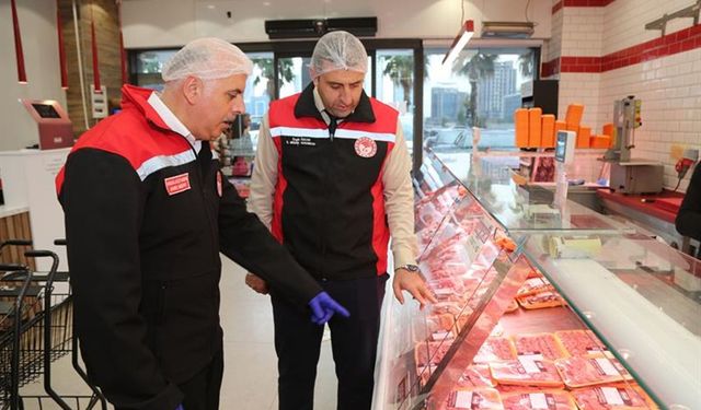 Bursa'nın 17 ilçesinde eş zamanlı gıda denetimi