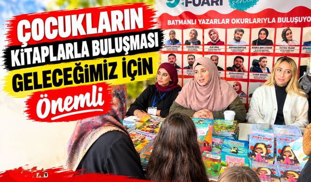 Çocukların Kitaplarla Buluşması Geleceğimiz İçin Önemli