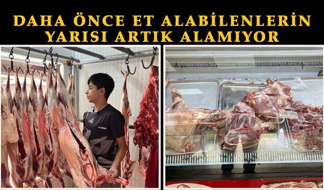 Daha Önce Et Alabilenlerin Yarısı Artık Alamıyor