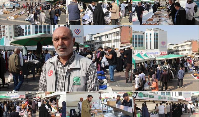 Diyarbakır Umut Kervanı'nın kermesi başladı: Gelirler ihtiyaç sahiplerine ulaştırılacak