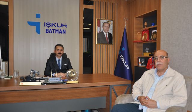 Gazetemizden İŞKUR Müdürü Aktan’a Nezaket Ziyareti