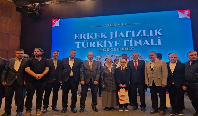 Gaziantepli hafız Türkiye 2'ncisi oldu