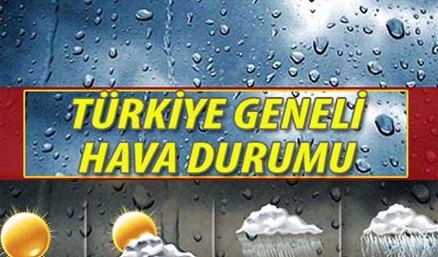 Hafta boyunca sıcaklıklar mevsim normallerine dönüyor 