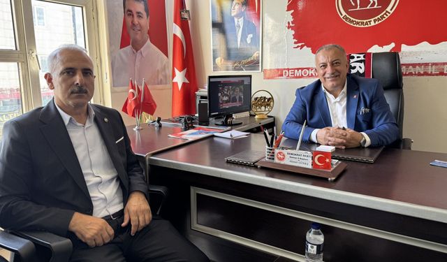 HÜDA PAR’dan Demokrat Parti İl Başkanlığına Ziyaret