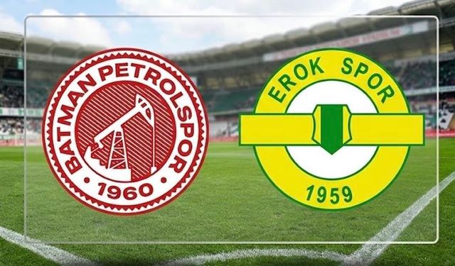 Batman Petrolspor Erokspor canlı yayın izle