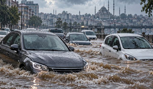 İstanbul'da 115 yıllık kayıtlara göre üçüncü en yüksek günlük yağış ölçüldü