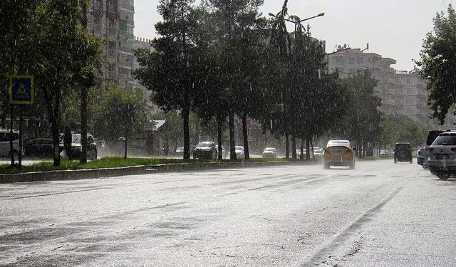 Meteorolojiden Diyarbakır ve çevre illere kuvvetli yağış uyarısı