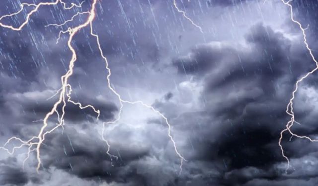 Meteoroloji'den Marmara'nın batısı ve Kuzey Ege için gök gürültülü sağanak uyarısı
