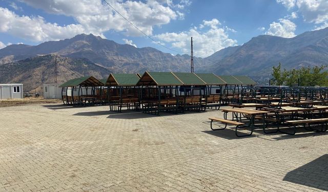 Sason Köylerine 241 Yeni Piknik Masası ve Oturma Bankı