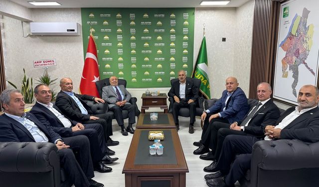 Batman Ticaret Borsası’ndan HÜDA PAR’a Hayırlı Olsun Ziyareti