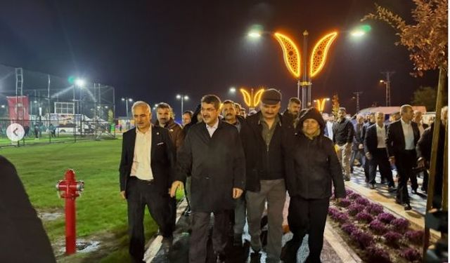 Başkan Doğru, Mavi Yeşil Batman Projesi’nin Açılışına Katıldı