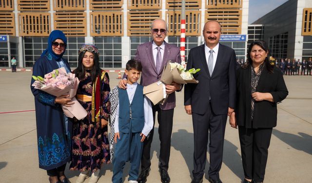 TBMM Başkanı Numan Kurtulmuş Batman’a Geldi! Vali Canalp Karşıladı