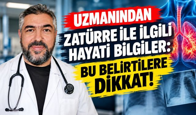Uzmanından Zatürre İle İlgili Hayati Bilgiler: Bu Belirtilere Dikkat!