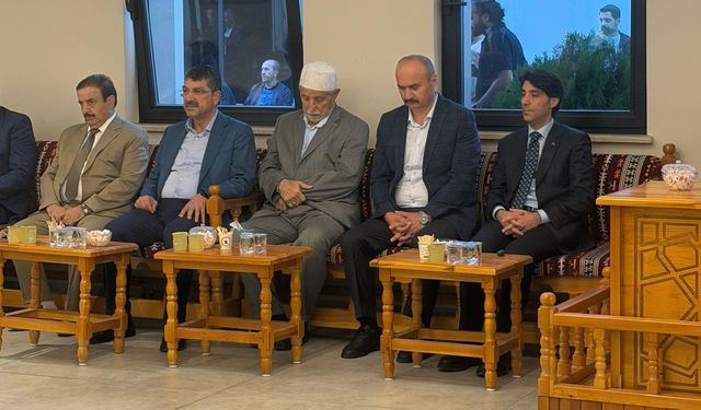 Vali Canalp ve Bakan Yardımcısı Kaya’dan Yıldız’ın Ailesine Taziye Ziyareti