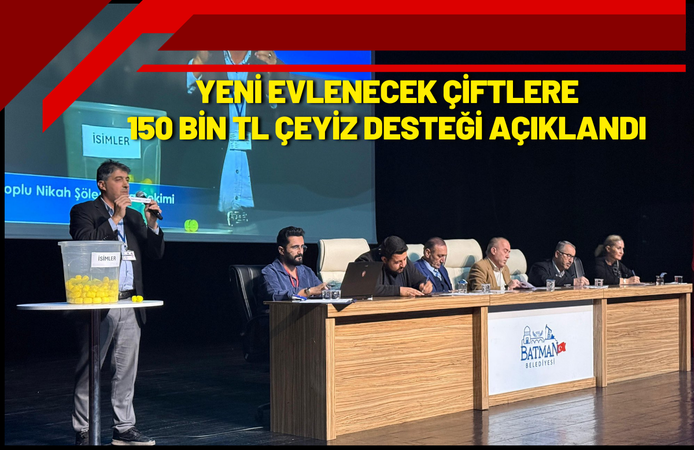 Yeni Evlenecek Çiftlere 150 Bin TL Çeyiz Desteği Açıklandı