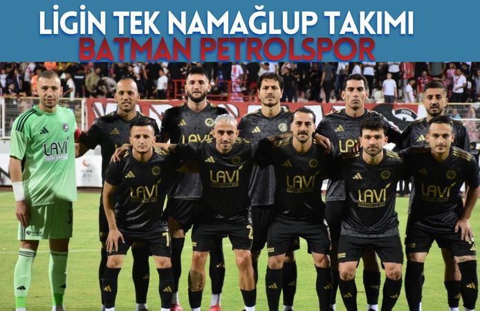 Ligin Tek Namağlup Takımı Batman Petrolspor