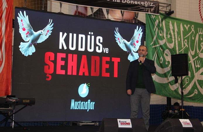 Batman'da Kudüs ve Şehadet Gecesi