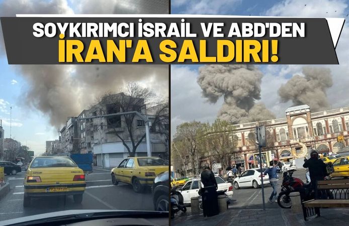 Soykırımcı İsrail ve ABD'den İran'a Saldırı!