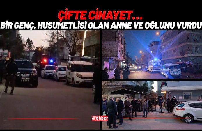Çifte Cinayet… Bir Genç, Husumetlisi Olan Anne ve Oğlunu Vurdu