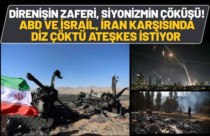 Direnişin Zaferi, Siyonizmin Çöküşü! ABD ve İsrail İran Karşısında Diz Çöktü Ateşkes İstiyor
