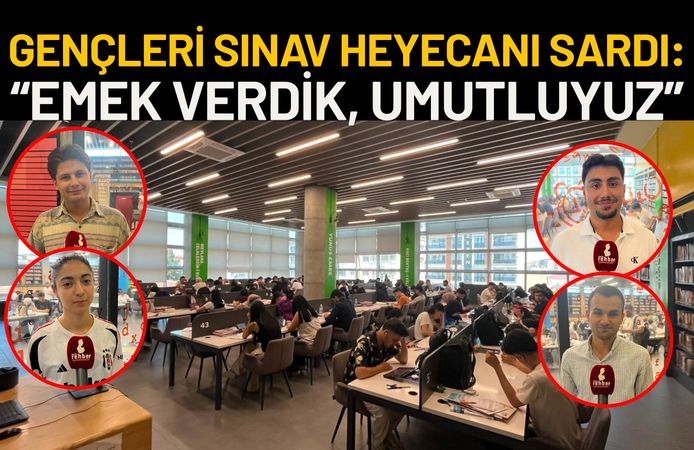 Gençleri Sınav Heyecanı Sardı: “Emek Verdik, Umutluyuz”