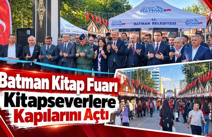 Batman Kitap Fuarı Kitapseverlere Kapılarını Açtı
