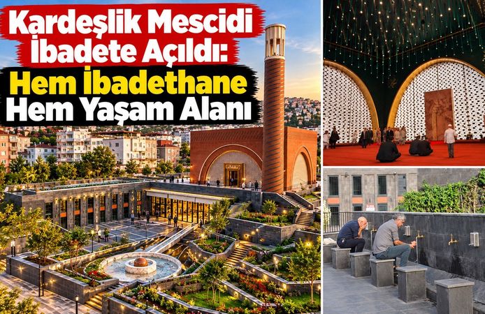 Batman’da Kardeşlik Mescidi İbadete Açıldı: Hem İbadethane Hem Yaşam Alanı