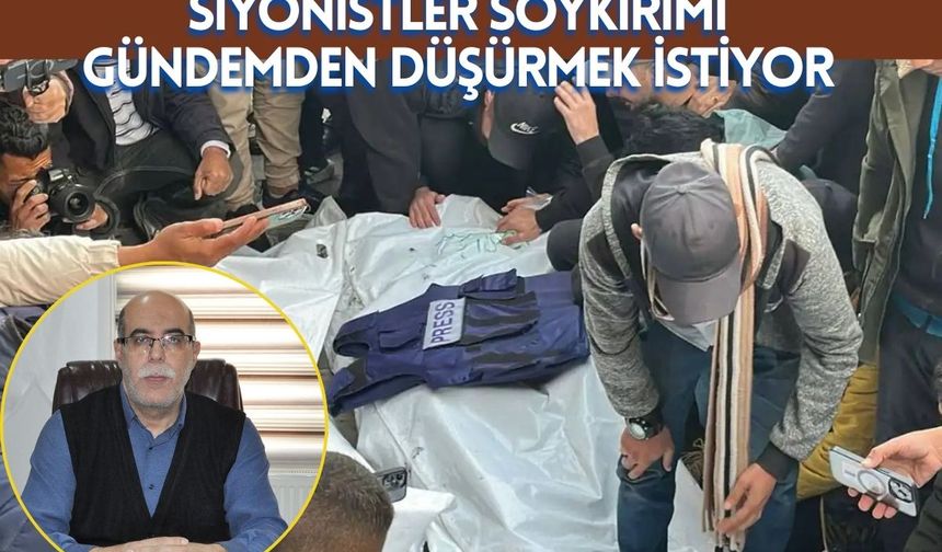 Siyonistler Soykırımı Gündemden Düşürmek İstiyor