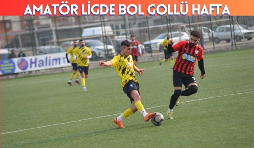 Amatör Ligde Bol Gollü Hafta