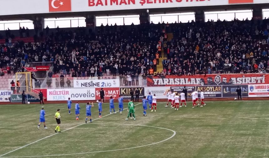 Batman Petrolspor Taraftarlarından Örnek Davranış