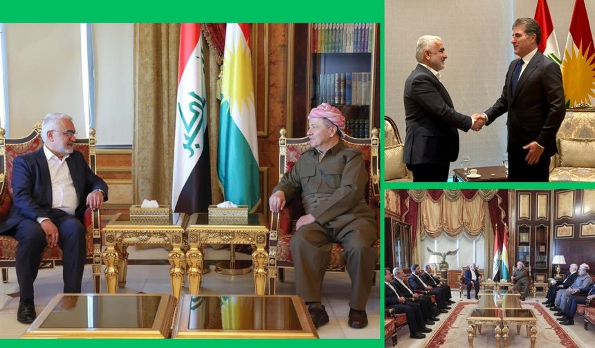 Zekeriya Yapıcıoğlu Kürdistan’da Barzani İle Görüştü