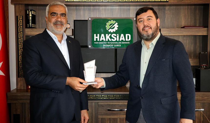 HAKSİAD Gaziantep şubesinin yeni başkanı: M. Nakşi Erat