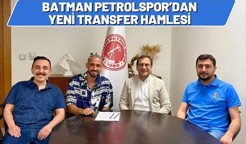 Batman Petrolspor’dan Yeni Transfer Hamlesi