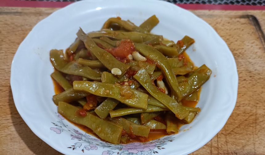 Zeytinyağlı taze fasulye tarifi - nefis yemek tarifleri