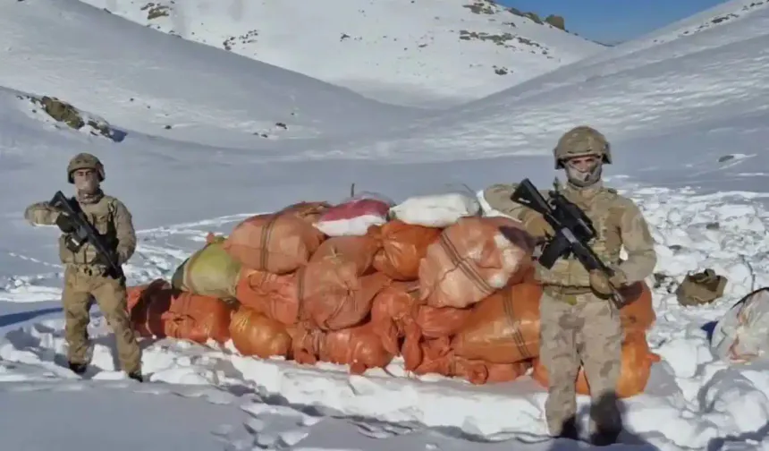 Li Colemêrg û Agirîyê ji 1 tonî zêdetir tiryak hat bidestxistin