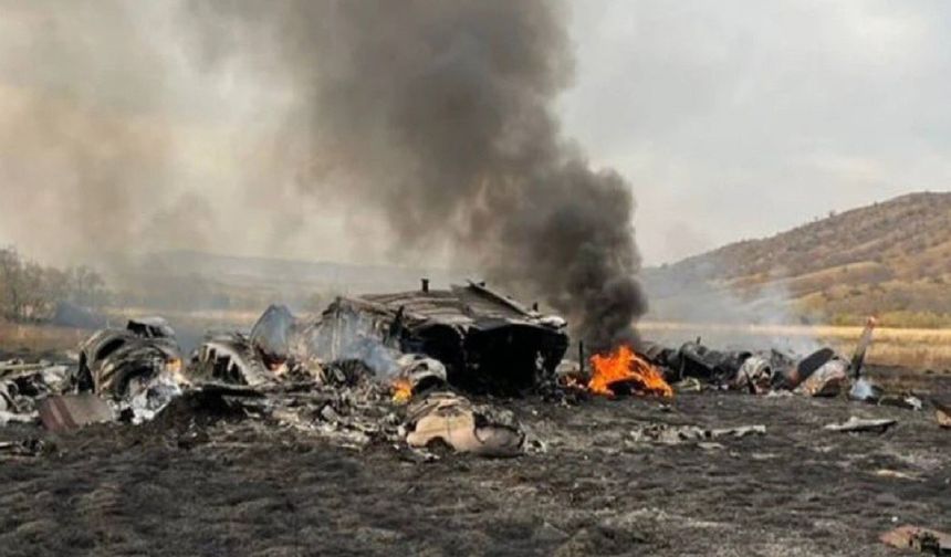 Gürcistan: Düşen askeri kargo uçağı soruşturması Türkiye ile koordineli yürütülüyor