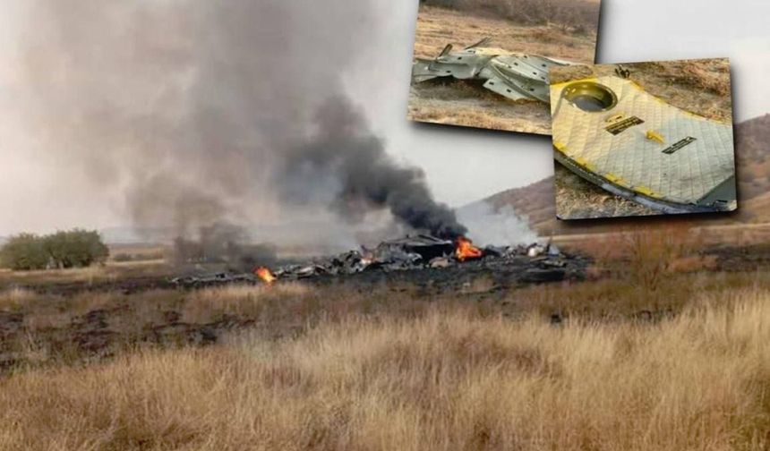 Gürcistan'da düşen uçağın kara kutusu bulundu