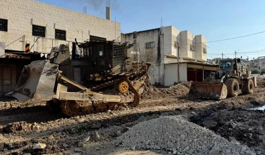 İşgal Rejimi Tubas’tan Çekilirken Altyapıyı Tahrip Etti