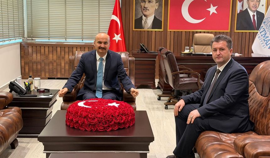 Batman Kadastro Müdürü Tefik Çoban’dan Valiye Veda Ziyareti: Yeni Durak Isparta