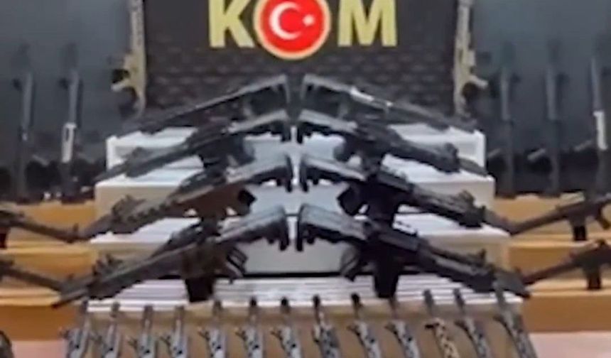 Bursa’da ruhsatsız silah operasyonu: 118 tüfek ele geçirildi