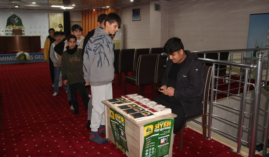 Çocuklardan Siyer Yarışması’na büyük ilgi