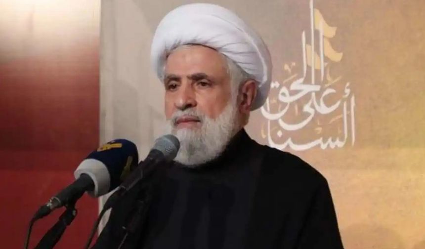 Naim Kasım: Tüm dünya Lübnan’ın üzerine gelse dahi silahları teslim etmeyeceğiz