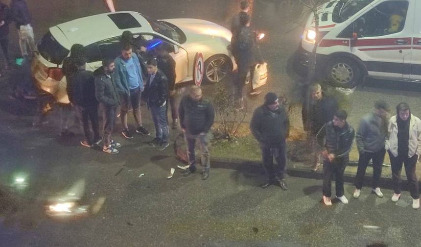 Batman'da iki otomobil çarpıştı: 2 yaralı