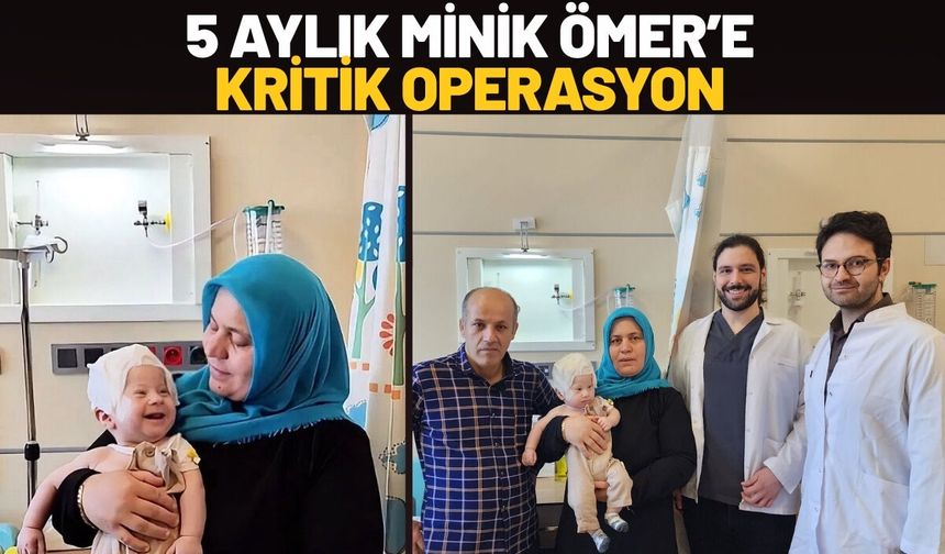 Batman’da 5 Aylık Minik Ömer’e Kritik Operasyon