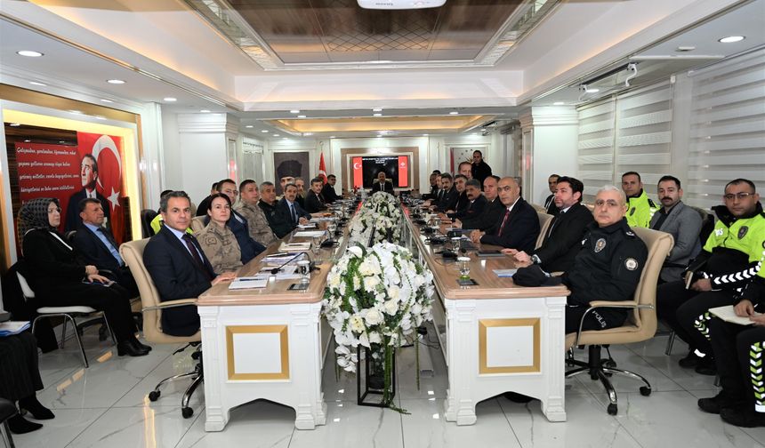 Batman’da Eğitimde İkinci Dönem İçin Güvenlik Zirvesi