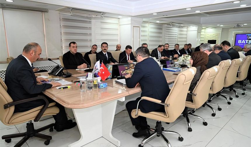 Batman’da İstihdam ve Mesleki Eğitim Masaya Yatırıldı